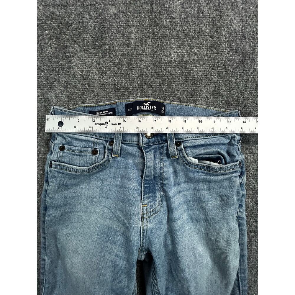 Hollister Women's Light Wash Skinny Jeans W26 L30 Stretch Denim - Picture 7 of 8